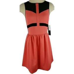 Kensie Dresses Womens Size 4 Fit and Flare Zip Career Cocktail‎ Party Dress New